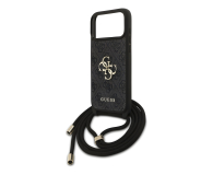 Guess Cord Stap Crossbody do iPhone 17 Pro Max czarny - 1365472 - zdjęcie 5